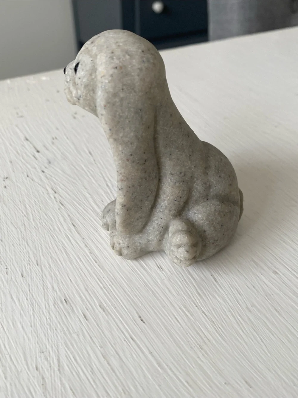 ❌SOLD❌Vintage Quarry Critters Gray Bunny Rabbit Figurine "Ruthie"_5